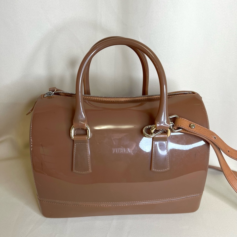 Furla classic silicone bag size large